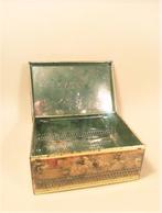 Vintage Karel I Sigarenblik - Eindhoven - prachtige patina, Verzamelen, Blikken, Ophalen of Verzenden, Gebruikt, Overige, Overige merken