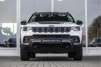 Jeep Compass 4xe 240 Plug-in Hybrid Electric Trailhawk | Cam, Auto's, 12 maanden, 4 cilinders, Leder en Stof, Wit