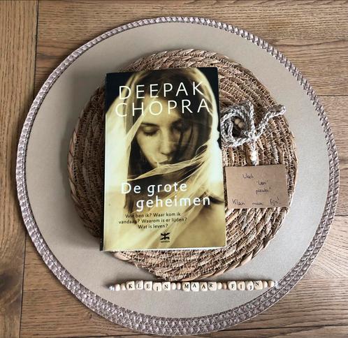 De grote geheimen - Deepak Chopra, Boeken, Esoterie en Spiritualiteit, Zo goed als nieuw, Achtergrond en Informatie, Ophalen of Verzenden