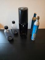 SodaStream met 3 CO2 cilinders en 2 drink flessen, Ophalen, Zo goed als nieuw