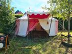 Landsknechttent Tristan verhuur – middeleeuwse tent 4  6 m, Verzenden, Zo goed als nieuw, Historisch