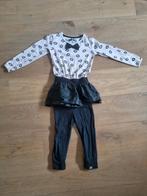 Z8 jurkje Vivienne met z8 legging,maat 92-98. Roze met zwart, Kinderen en Baby's, Kinderkleding | Maat 92, Meisje, Ophalen of Verzenden