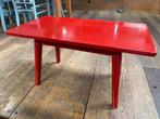 Leuk retro bijzettafeltje, Huis en Inrichting, Tafels | Salontafels, 50 tot 100 cm, Ophalen of Verzenden, Zo goed als nieuw, Minder dan 50 cm
