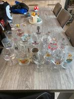 Belgische bierglazen, Ophalen of Verzenden, Gebruikt, Bierglas