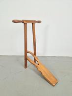 Antiek engelse opvouwbare laarzenknecht, ca. 1950 Hout, N, Ophalen of Verzenden, N, N