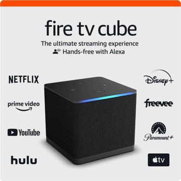 Amazon Fire TV Cube 4K, WIFI 6E beschikbaar voor biedingen