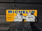 🏎🏎 Vintage Michelin Reclamebord Frankrijk, Verzamelen, Reclamebord, Gebruikt, -, -