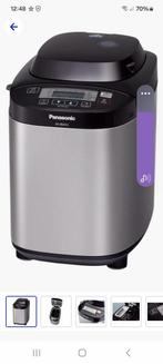 RVS Panasonic brood machine top em mooi om tezien een juweel, 800 tot 1200 gram deeg, Ophalen, Zo goed als nieuw, Met timer