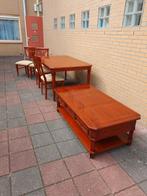 Prachtige set kersenhouten meubels., Antiek en Kunst, Ophalen