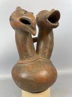 221211 Terracotta Afrikaans Mambila pottery uit Nigeria., Ophalen of Verzenden