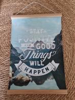 Inspirerende Banner - Stay Positive, Ophalen of Verzenden, Nieuw