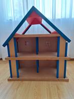 Houten poppenhuis, Kinderen en Baby's, Speelgoed | Poppenhuizen, Ophalen of Verzenden, Gebruikt