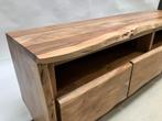Nieuw tv meubel Acaciahout, Ophalen, 100 tot 150 cm, Nieuw, Minder dan 100 cm