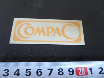 sticker COMPAC  beschikbaar voor biedingen