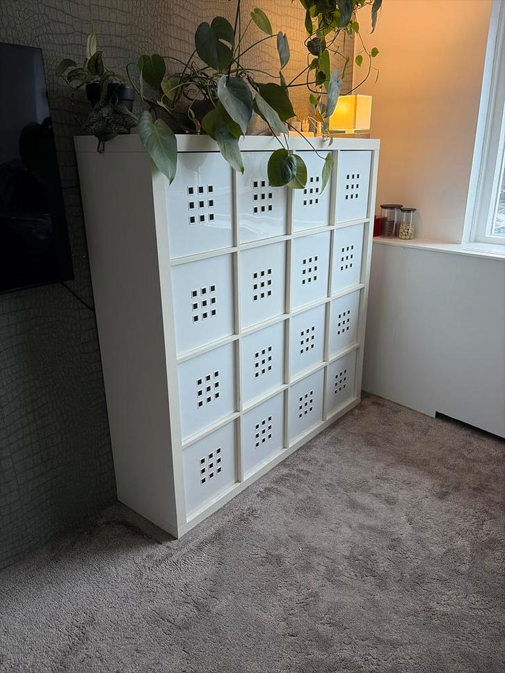 Ikea Expedit Kast met Bakken, Huis en Inrichting, Woonaccessoires | Kamerschermen, Gebruikt, Ophalen