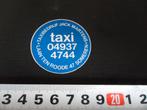 sticker someren taxi jack martens laan ten roode *, Ophalen, Zo goed als nieuw