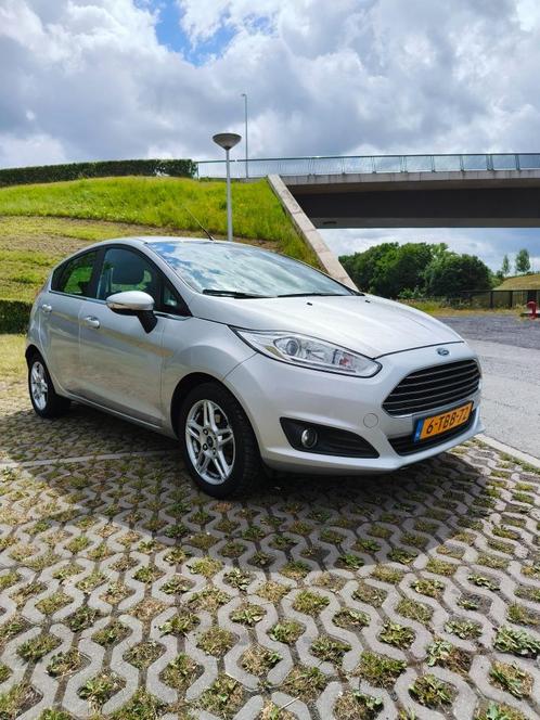 Ford Fiësta 1.0 EcoBoost 74KW/100PK 5D 2014 Grijs Titanium, Auto's, Ford, Particulier, Fiësta, ABS, Airbags, Airconditioning, Bluetooth