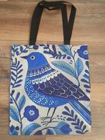 Blue bird tote bag double side printed, Ophalen of Verzenden, Nieuw, Blauw, Shopper