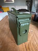 Drie munitiekistjes metaal. 27x18x8 cm. doe maar een bod., Ophalen of Verzenden, Landmacht