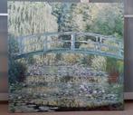 Canvas van Claude Monet, De Japanse Voetgangersbrug., Ophalen