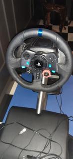 Playstation stuur met pendalen, Ophalen, 1 speler, Racen en Vliegen, Zo goed als nieuw