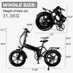 Es master Fatbike’s, Fietsen en Brommers, Fietsen | Vouwfietsen, Ophalen of Verzenden, Zo goed als nieuw