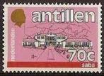 Nederlandse Antillen 1988 Gebouw bestuurscolllege Saba pfris, Verzenden, Postfris
