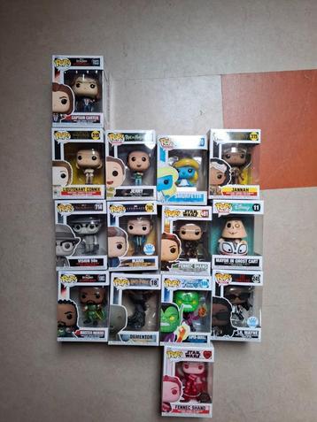 Funko Pop Collectie – 14 stuks – Goede staat  beschikbaar voor biedingen