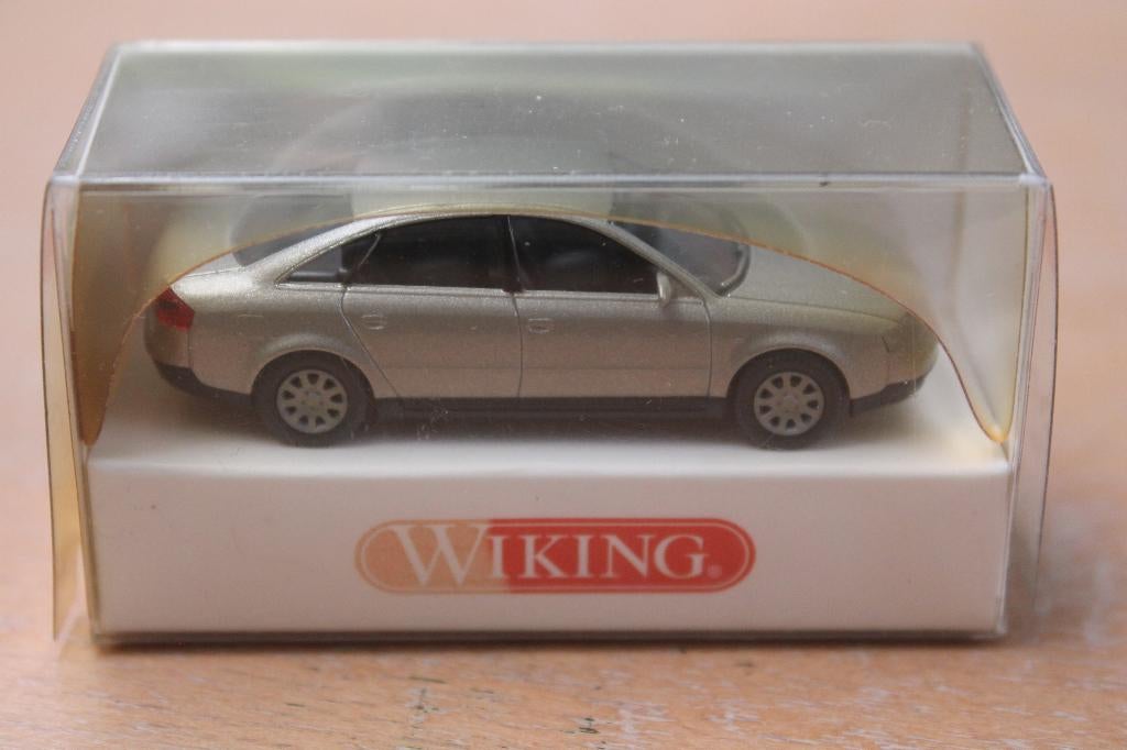 Wiking canvasbeige metallic Audi A6 Limousine, Hobby en Vrije tijd, Modelauto's | 1:87, Ophalen of Verzenden, Zo goed als nieuw