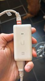 Ubiquiti UPOE power over Ethernet adapted, Ophalen of Verzenden, Zo goed als nieuw