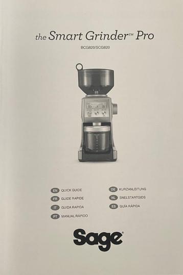 Sage Smart Grinder Pro beschikbaar voor biedingen