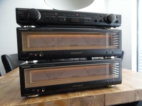 Topklasse Technics Referense Class AA pre/power combinatie, Audio, Tv en Foto, Versterkers en Receivers, Zo goed als nieuw, Stereo