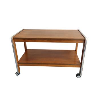 Vintage tv meubel, bijzettafel, trolley  beschikbaar voor biedingen