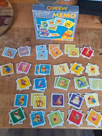 Winnie de Poeh Memory - 52 Kaartjes (Compleet op 1 Set na) beschikbaar voor biedingen
