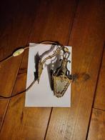 Goudkleurig wandlampje, Ophalen of Verzenden, Gebruikt, Metaal, Brocante