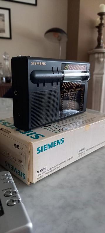Siemens RK712 wereldradio met doos en handleiding 