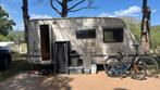 Caravan Spanje sprite super 1999 4 personen, Caravans en Kamperen, 4 tot 5 meter, Sprite, 2 aparte bedden, Tot en met 4