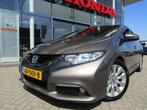 Honda Civic 1.8 142pk Sport,NAVI,TREKHAAK,CAMERA, Euro 5, Stof, Gebruikt, Zwart