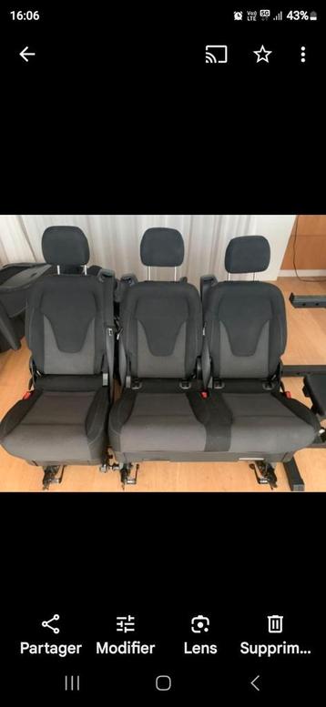 stoelen stoff Santiago mercedes class v 250 300 447  beschikbaar voor biedingen