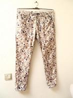 K15 PLACE DU JOUR broek room wit zwart maat 42, Kleding | Dames, Beige, Maat 42/44 (L), Ophalen of Verzenden, Zo goed als nieuw