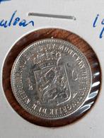 1/2 gulden 1907, ½ gulden, Zilver, Ophalen of Verzenden, Koningin Wilhelmina