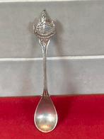 Verzilverd theelepeltje stadhuis Rotterdam (281025), Antiek en Kunst, Antiek | Bestek, Ophalen of Verzenden