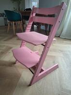 Roze Tripp Trapp Meegroeistoel, Ophalen, Gebruikt, Meegroeistoel