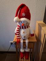 Kerst sneeuwpop zittend NIEUWSTAAT, Diversen, Kerst, Ophalen, Zo goed als nieuw