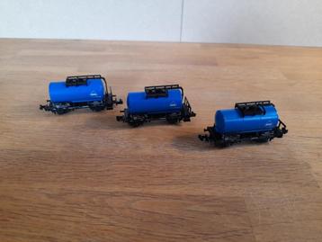 Minitrix ketelwagons ARAL beschikbaar voor biedingen