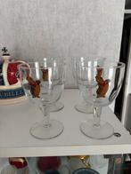 Tom Poes en Olie B. Bommel Glazen - 4 Stuks, Ophalen of Verzenden