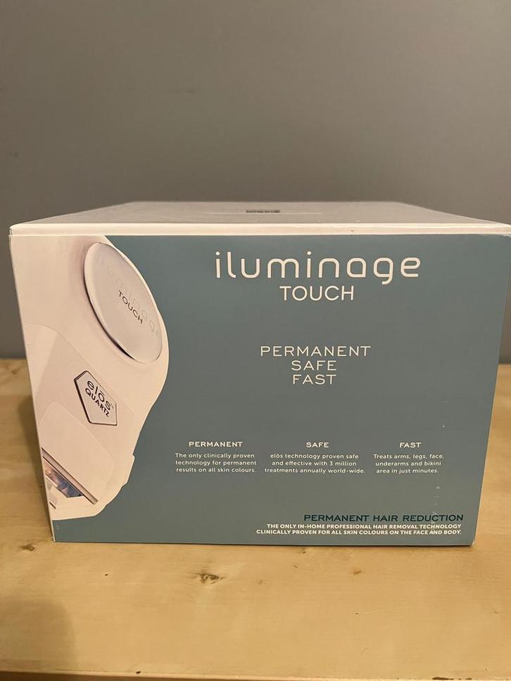 Iluminage - IPL lichtontharing ontharingsapparaat ~NIEUW~, Witgoed en Apparatuur, Persoonlijke-verzorgingsapparatuur, Nieuw, Verzenden