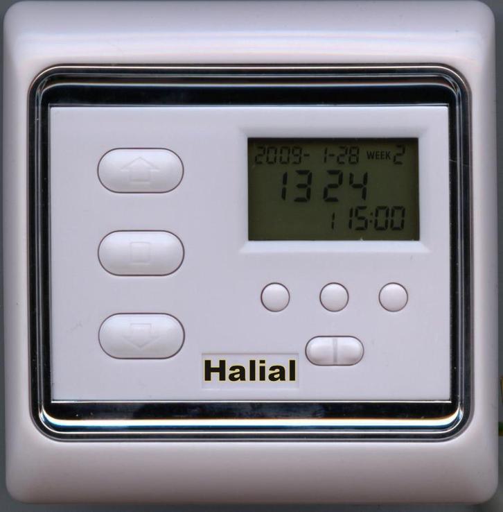 Programmeerbare Timer-ontvanger met een 1 kanaal handzender., Doe-het-zelf en Verbouw, Rolluiken, Nieuw, Minder dan 100 cm, Minder dan 100 cm