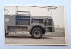 Fotokaart tankautospuit Brandweer Gemeente CHAAM 1950., Ophalen of Verzenden, 1940 tot 1960, Ongelopen, Noord-Brabant