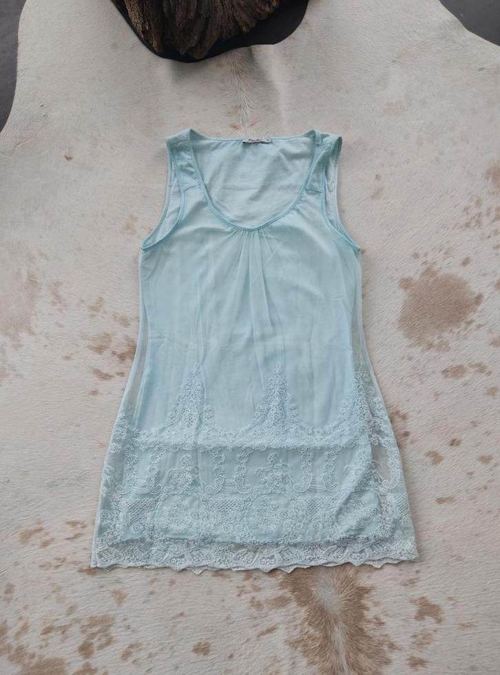Nieuwe, gevoerde top van Simclan, maat 36, Kleding | Dames, Tops, Nieuw, Maat 36 (S), Groen, Ophalen of Verzenden